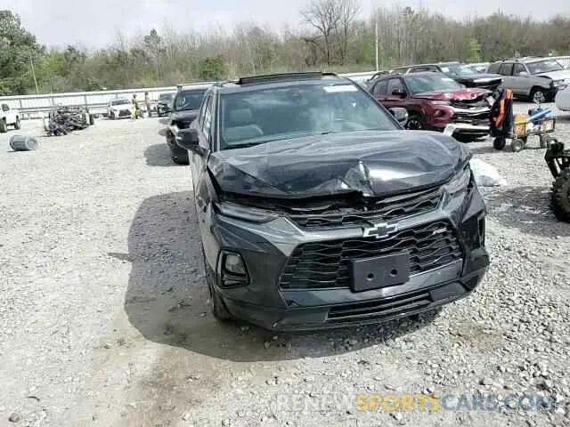 12 Photograph of a damaged car 3GNKBKRS9NS132944 CHEVROLET BLAZER 2022