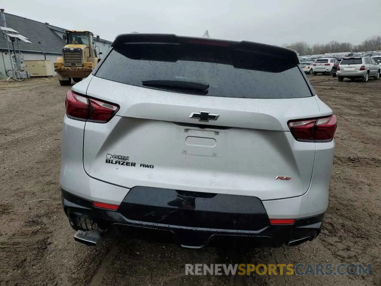 6 Photograph of a damaged car 3GNKBKRS9NS146018 CHEVROLET BLAZER 2022