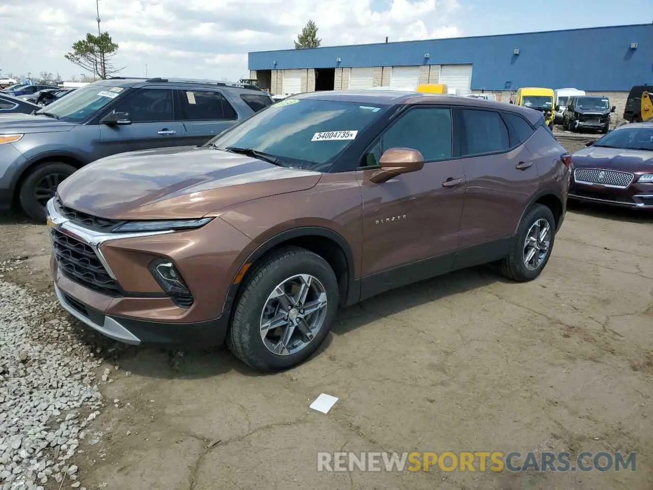 1 Фотография поврежденного автомобиля 3GNKBCR43PS159485 CHEVROLET BLAZER 2023