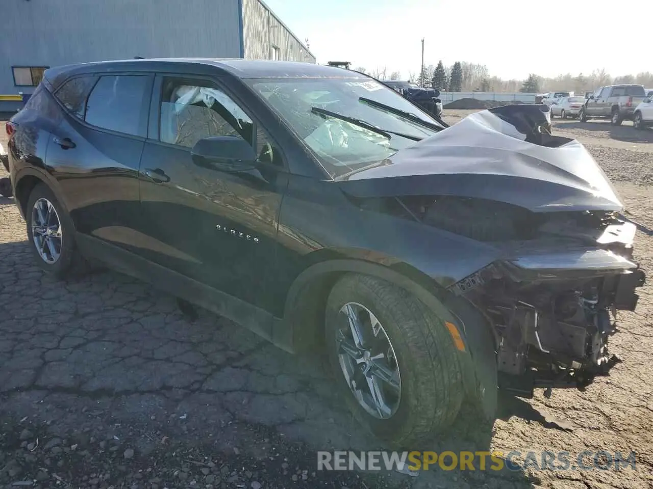 4 Photograph of a damaged car 3GNKBCR45PS232212 CHEVROLET BLAZER 2023