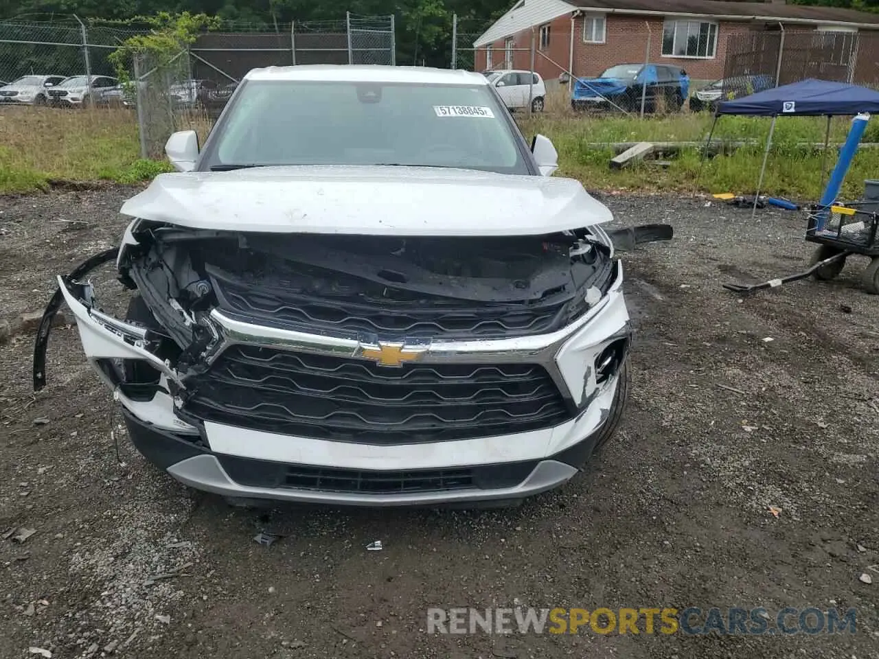 5 Photograph of a damaged car 3GNKBCR46PS186485 CHEVROLET BLAZER 2023