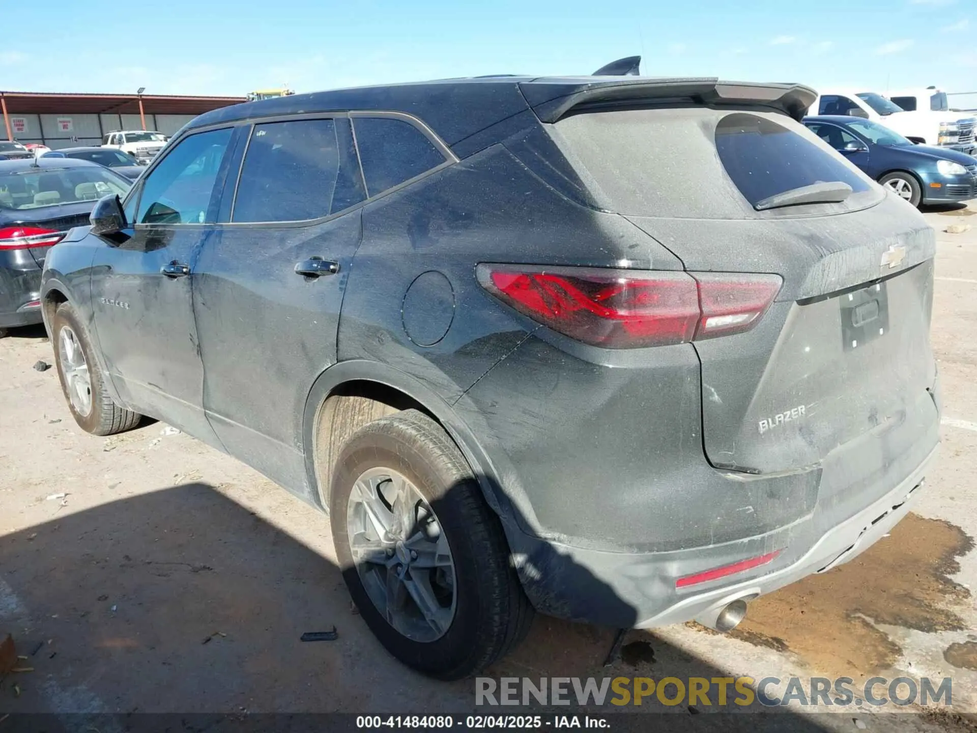 14 Photograph of a damaged car 3GNKBCR46PS232767 CHEVROLET BLAZER 2023