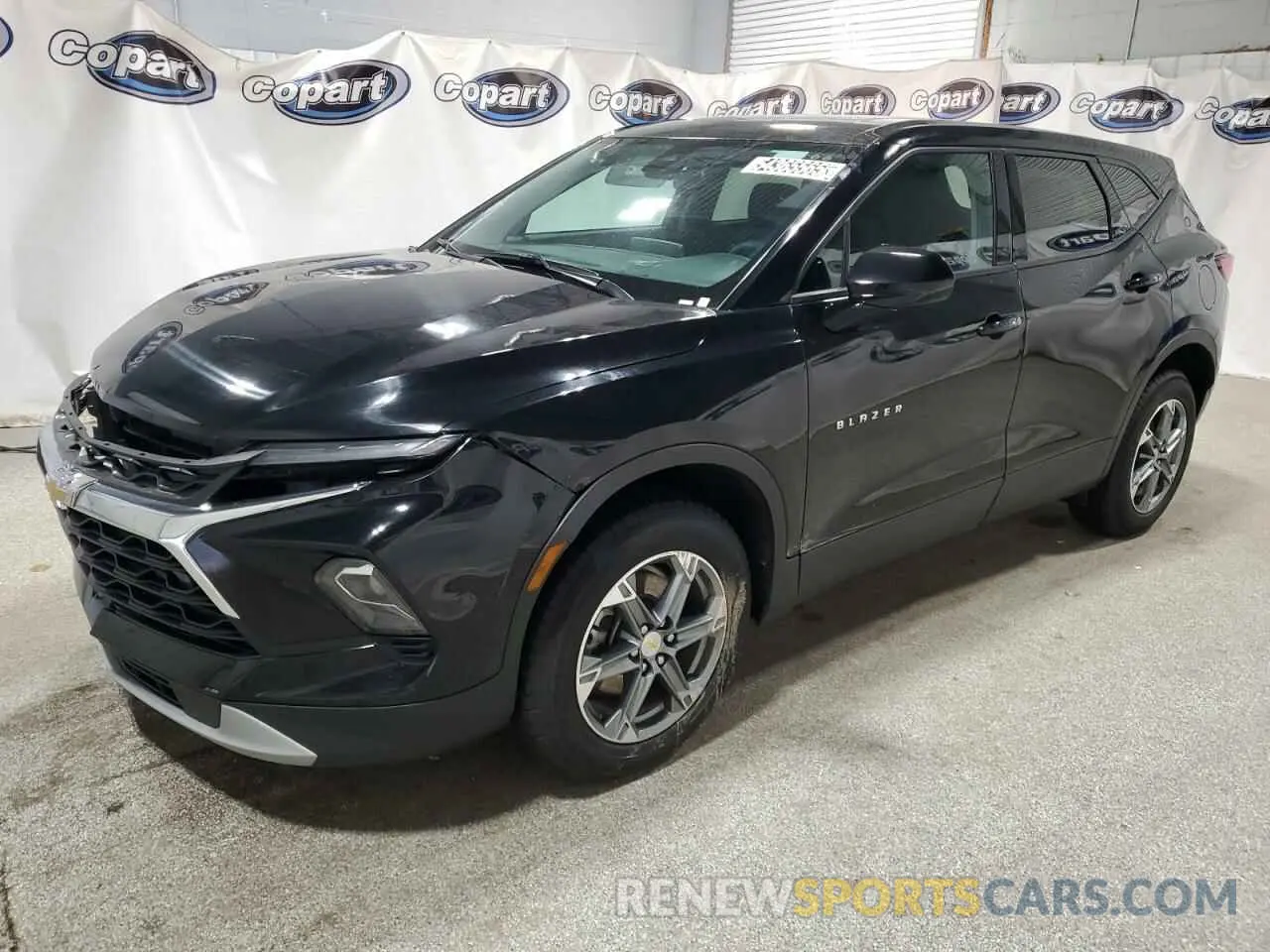 1 Photograph of a damaged car 3GNKBCR47PS132581 CHEVROLET BLAZER 2023