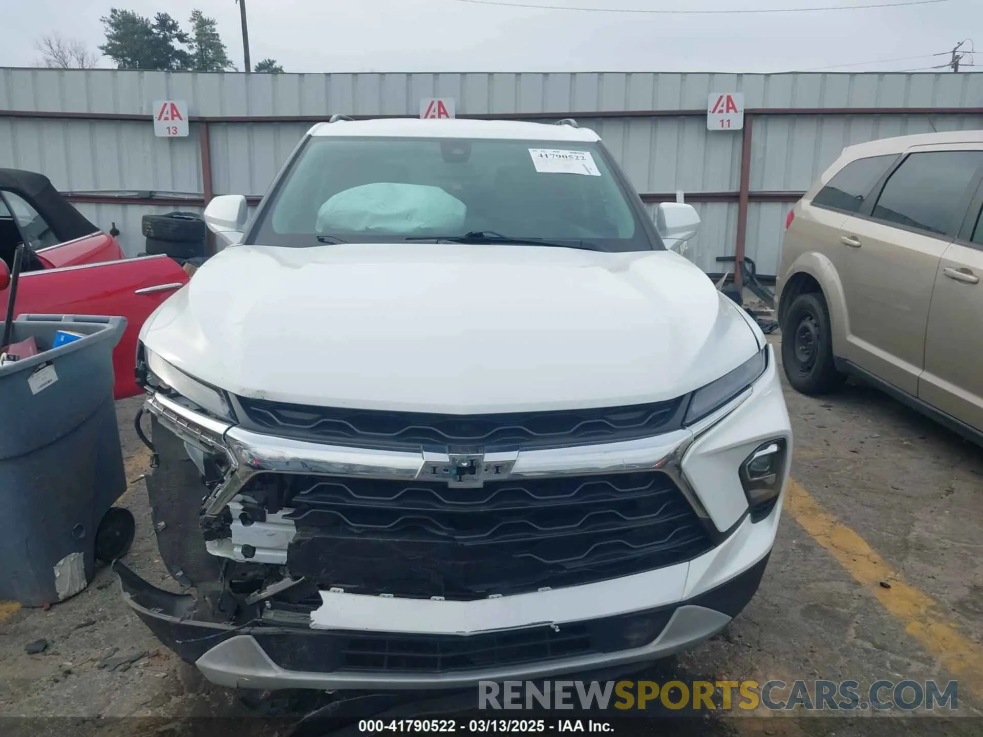 12 Photograph of a damaged car 3GNKBCR48PS111822 CHEVROLET BLAZER 2023