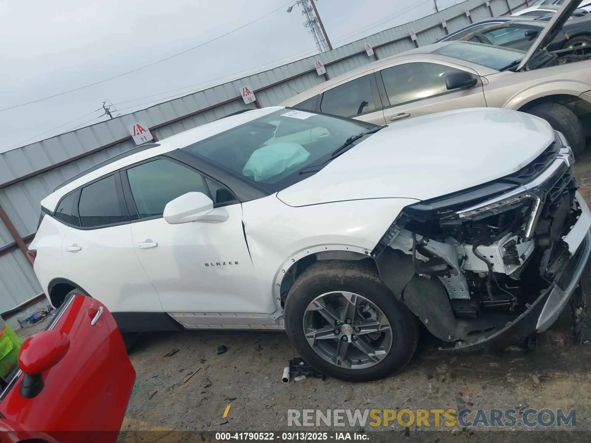 13 Photograph of a damaged car 3GNKBCR48PS111822 CHEVROLET BLAZER 2023