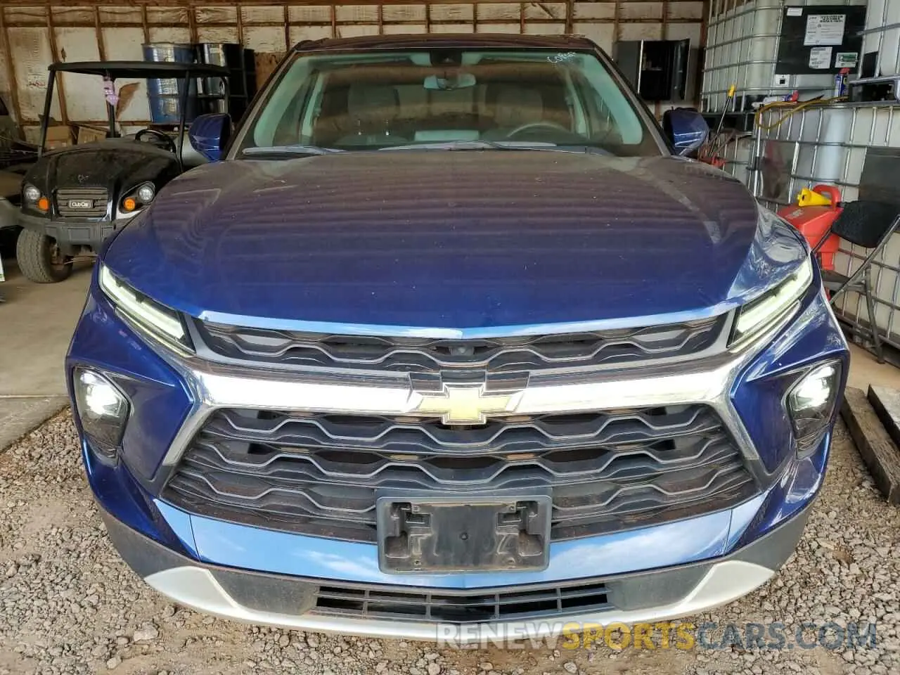 5 Photograph of a damaged car 3GNKBCR48PS143881 CHEVROLET BLAZER 2023