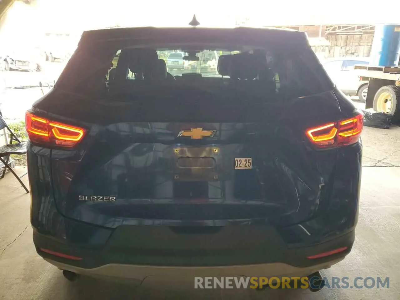 6 Photograph of a damaged car 3GNKBCR48PS143881 CHEVROLET BLAZER 2023