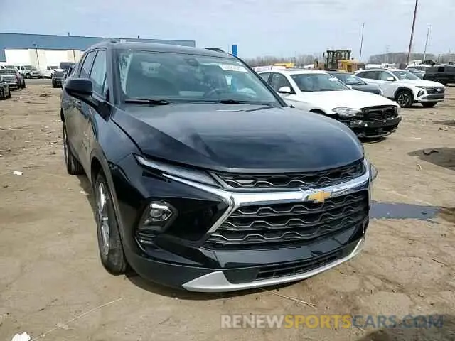 11 Фотография поврежденного автомобиля 3GNKBCR49PS235324 CHEVROLET BLAZER 2023