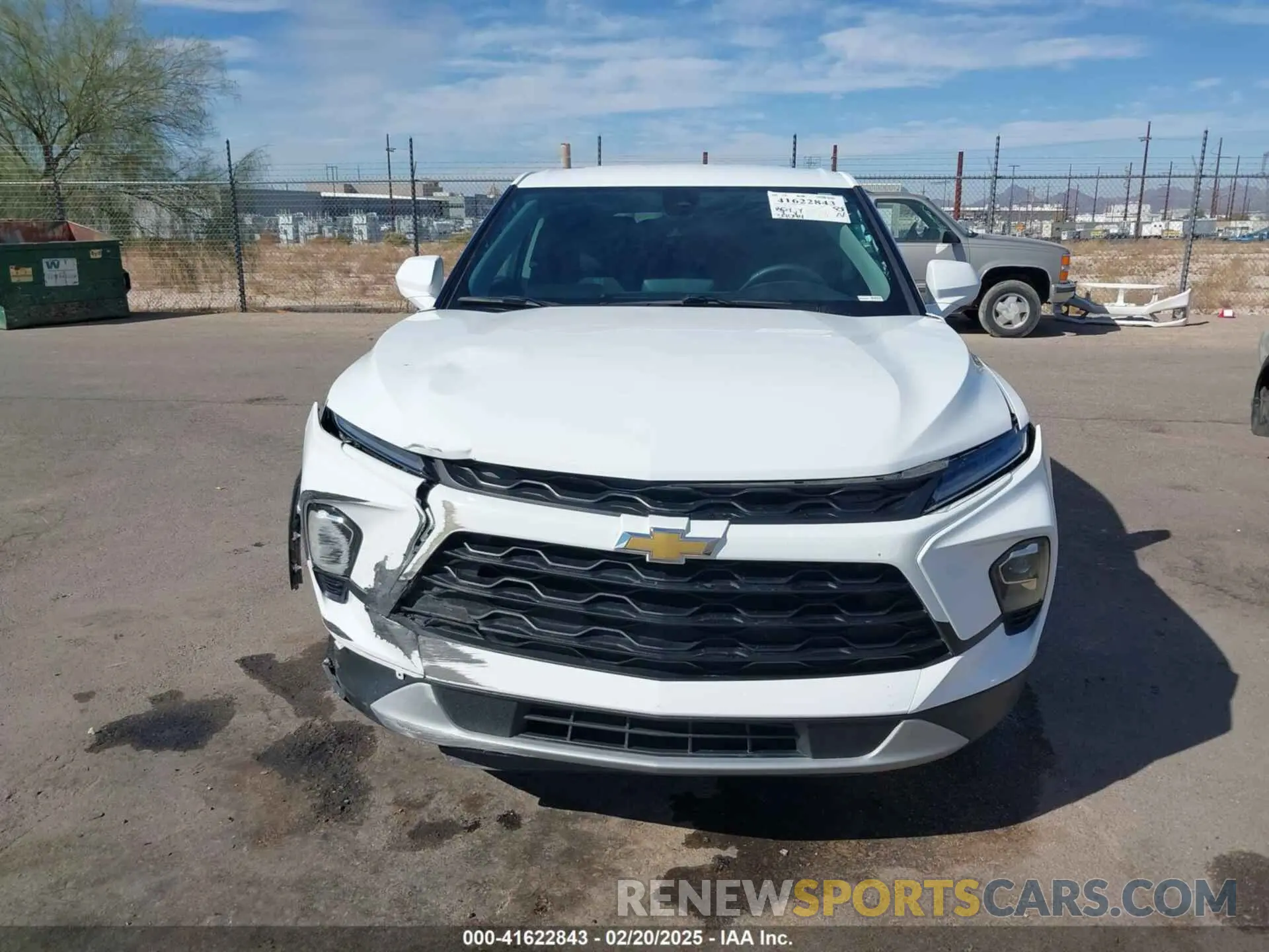 13 Фотография поврежденного автомобиля 3GNKBCR4XPS116844 CHEVROLET BLAZER 2023