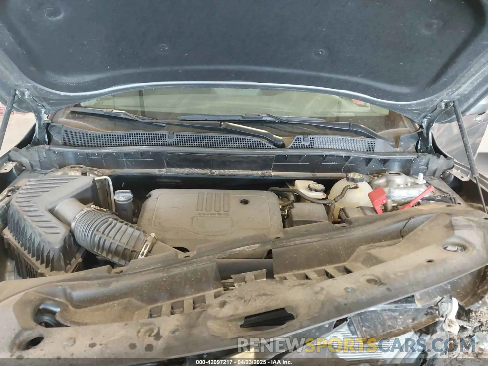 10 Фотография поврежденного автомобиля 3GNKBCR4XPS214756 CHEVROLET BLAZER 2023