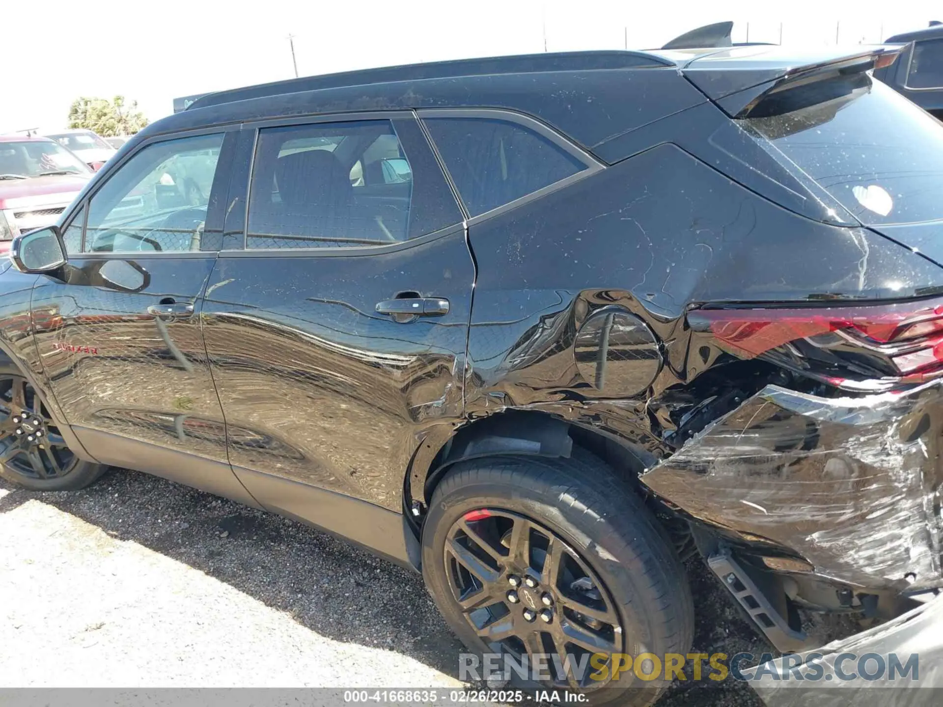 14 Photograph of a damaged car 3GNKBDR44PS148761 CHEVROLET BLAZER 2023