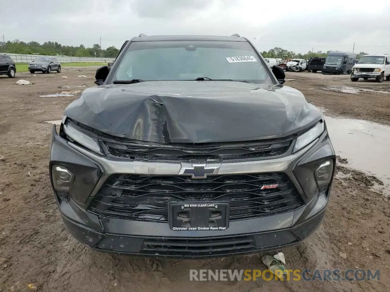 5 Photograph of a damaged car 3GNKBERS3PS103119 CHEVROLET BLAZER 2023