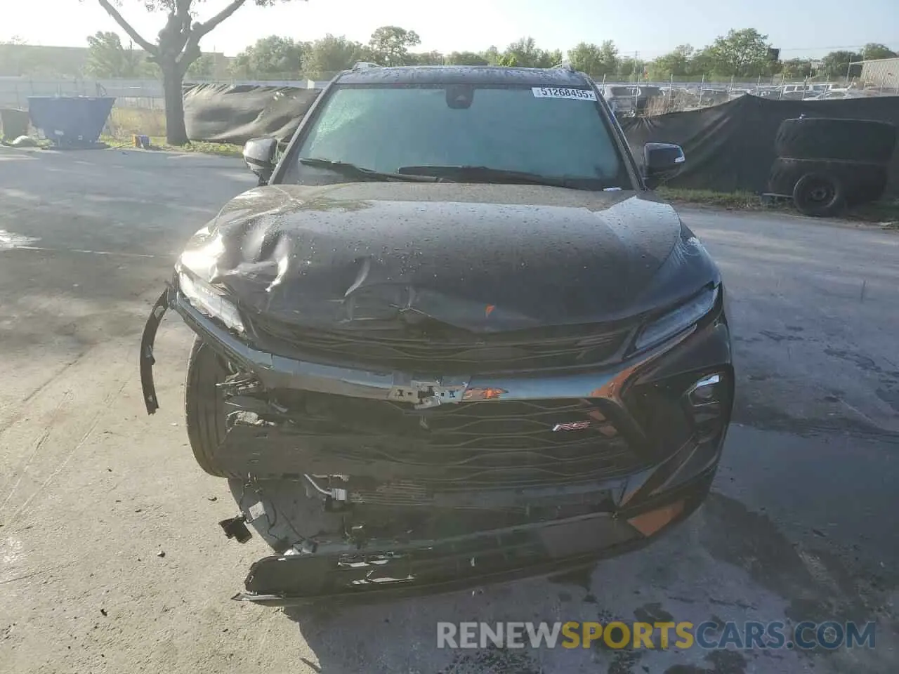 5 Photograph of a damaged car 3GNKBERS3PS190889 CHEVROLET BLAZER 2023