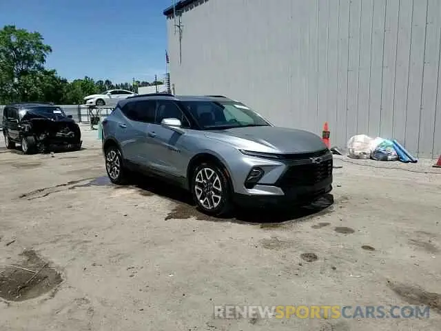 14 Photograph of a damaged car 3GNKBERS4PS232289 CHEVROLET BLAZER 2023