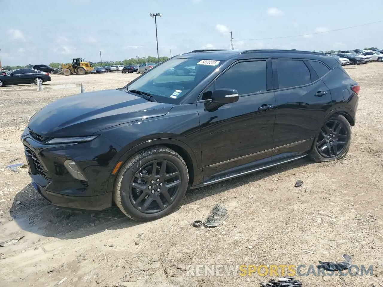 1 Photograph of a damaged car 3GNKBERS5PS228459 CHEVROLET BLAZER 2023