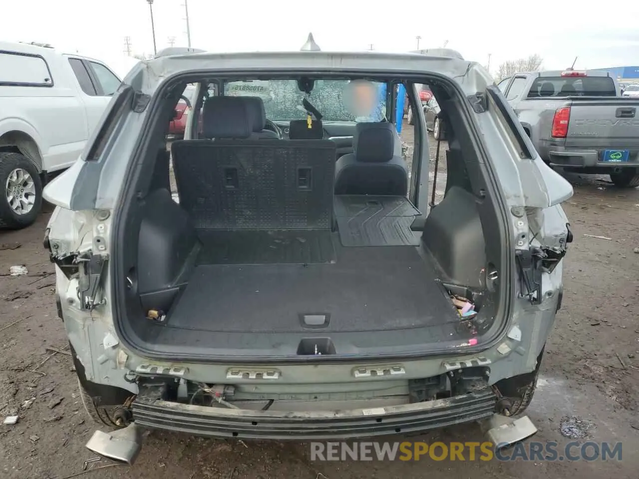 6 Photograph of a damaged car 3GNKBERS6PS219608 CHEVROLET BLAZER 2023