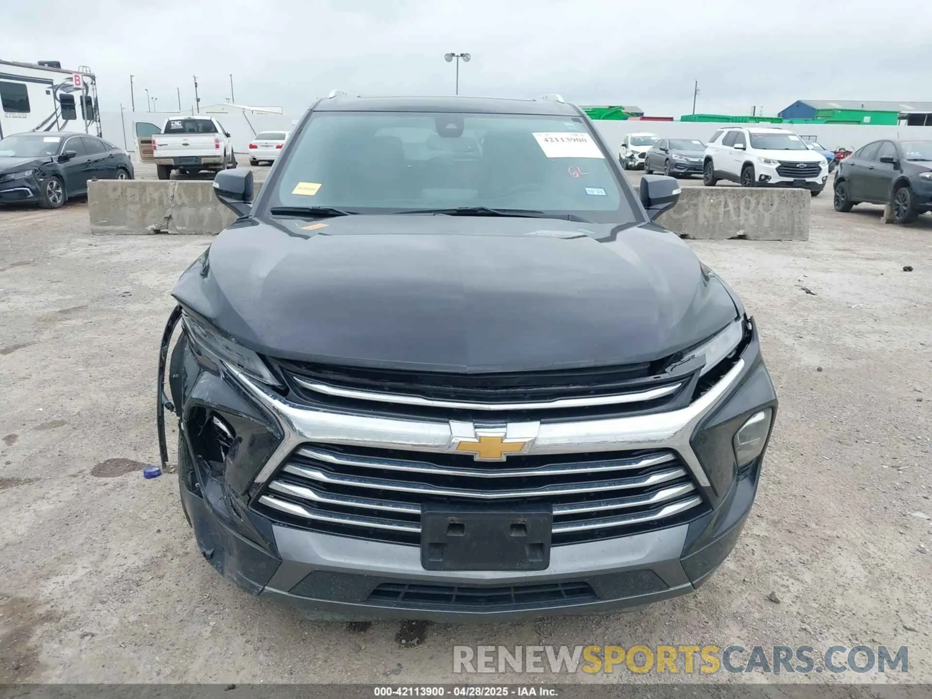 12 Photograph of a damaged car 3GNKBFRS7PS234947 CHEVROLET BLAZER 2023