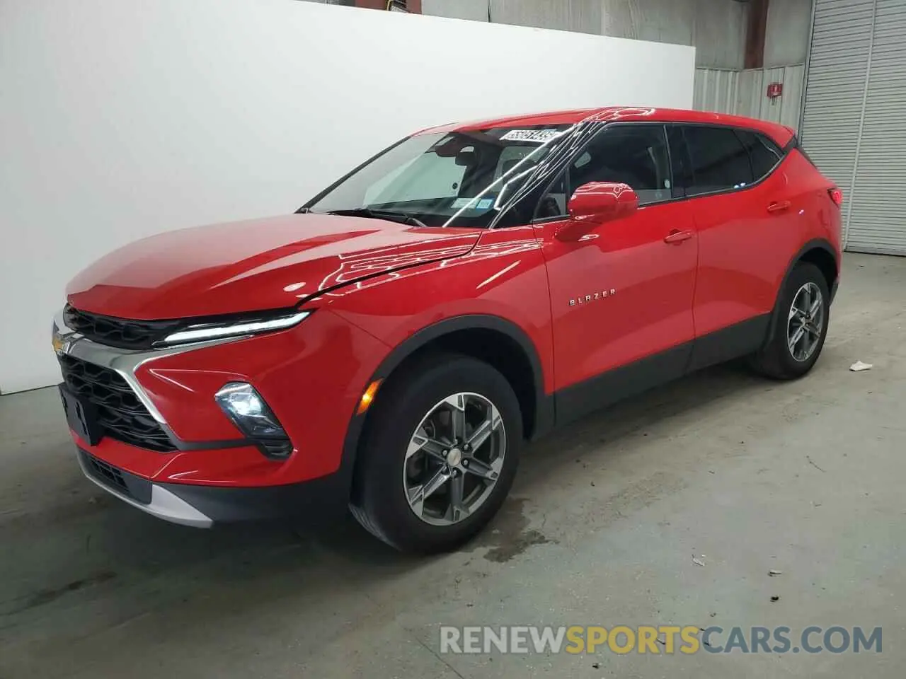 1 Photograph of a damaged car 3GNKBHR40PS213886 CHEVROLET BLAZER 2023