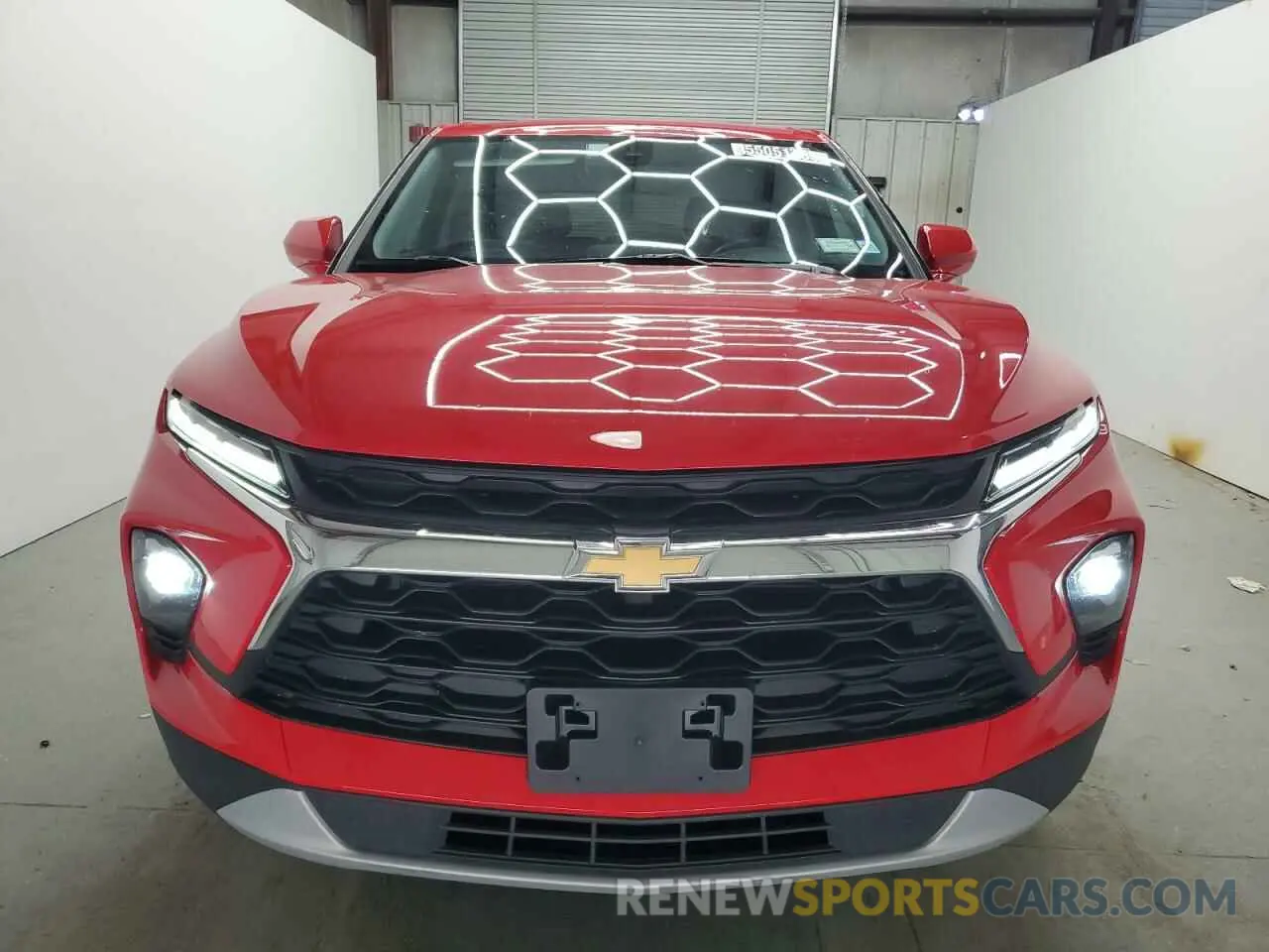 5 Photograph of a damaged car 3GNKBHR40PS213886 CHEVROLET BLAZER 2023