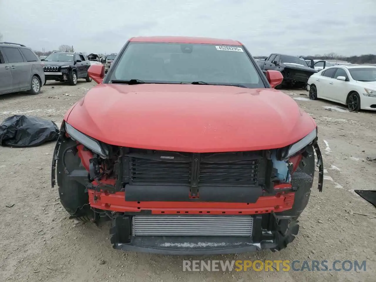 5 Фотография поврежденного автомобиля 3GNKBHR42PS227899 CHEVROLET BLAZER 2023