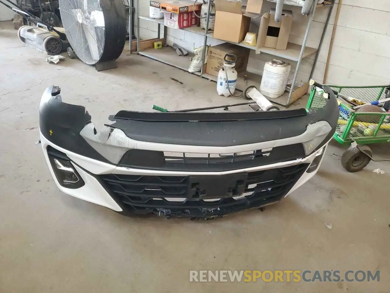 12 Photograph of a damaged car 3GNKBJR41PS134864 CHEVROLET BLAZER 2023