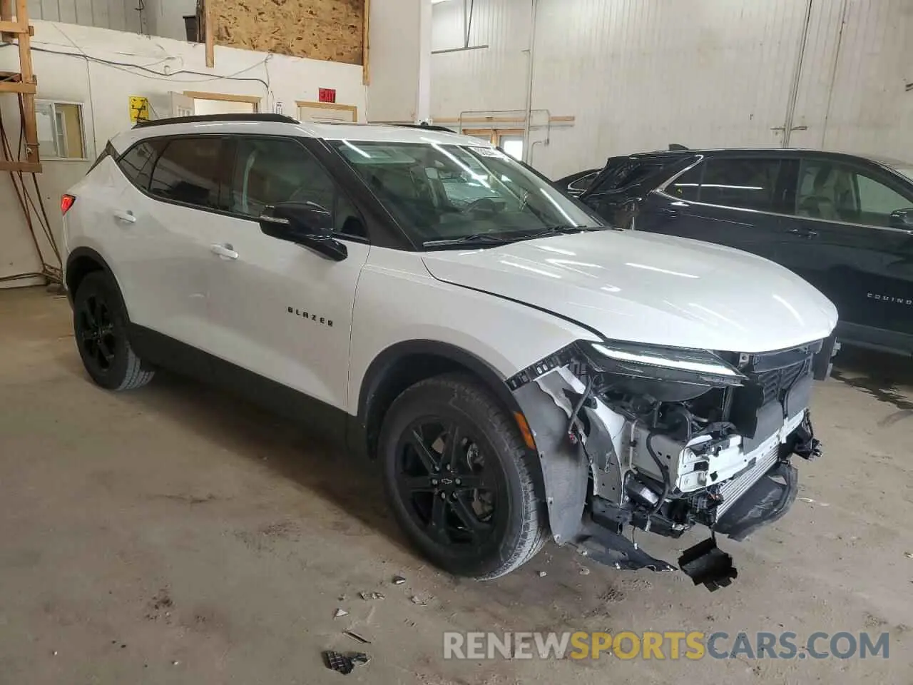 4 Photograph of a damaged car 3GNKBJR41PS134864 CHEVROLET BLAZER 2023