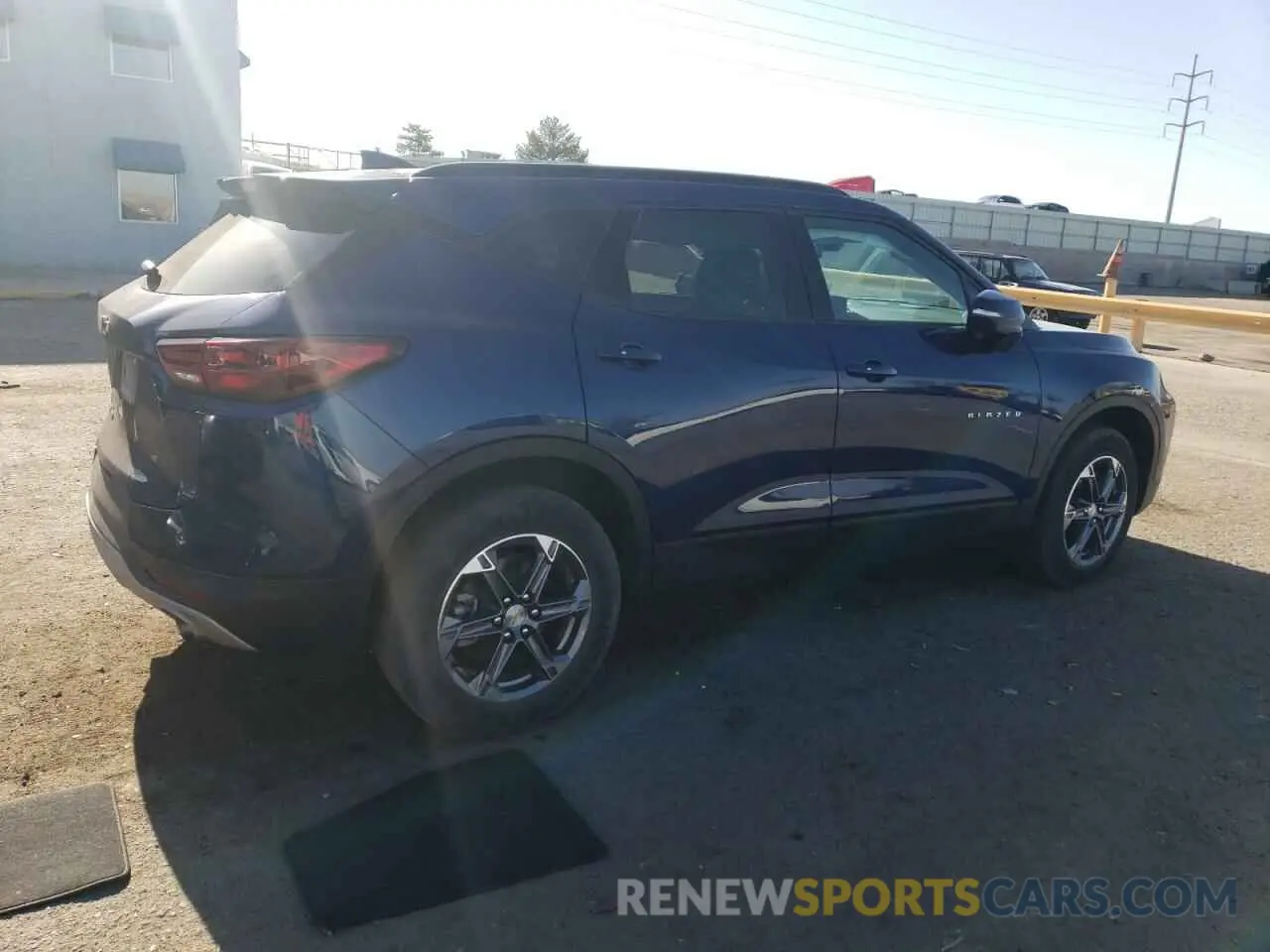 3 Photograph of a damaged car 3GNKBJRS0PS142579 CHEVROLET BLAZER 2023