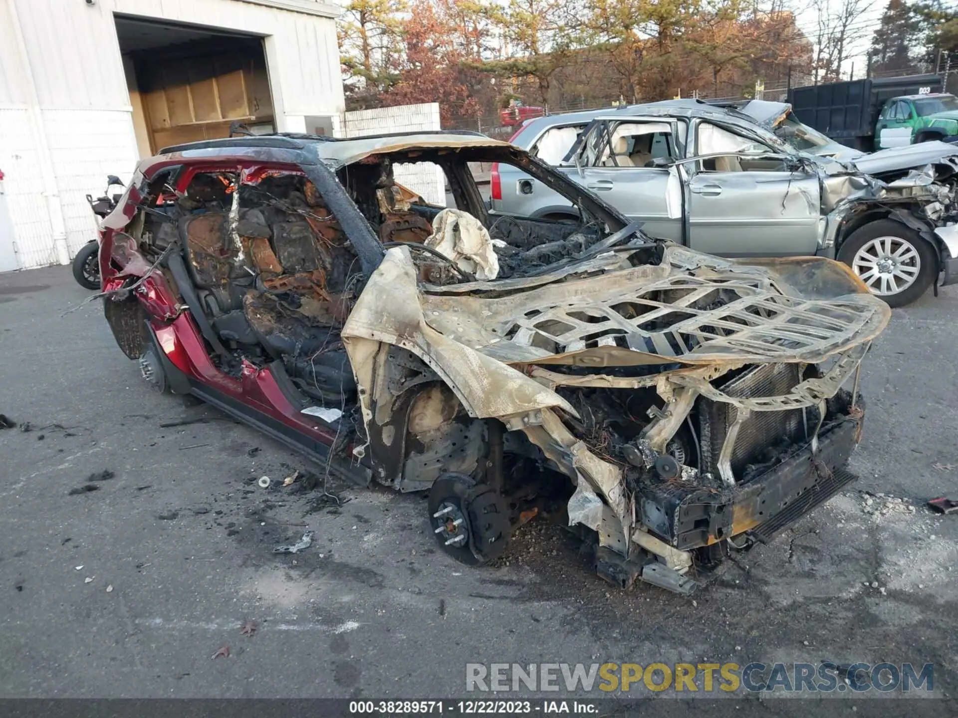 1 Photograph of a damaged car 3GNKBJRS5PS225361 CHEVROLET BLAZER 2023