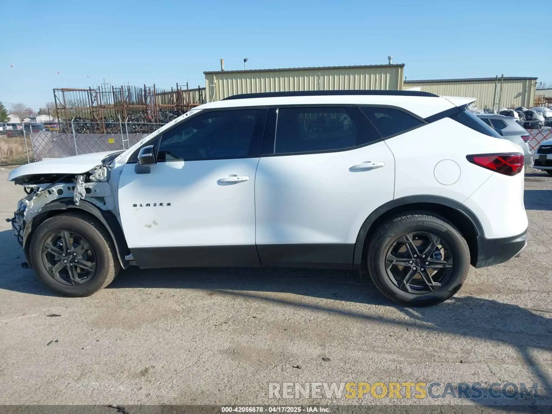 14 Photograph of a damaged car 3GNKBJRSXPS162712 CHEVROLET BLAZER 2023