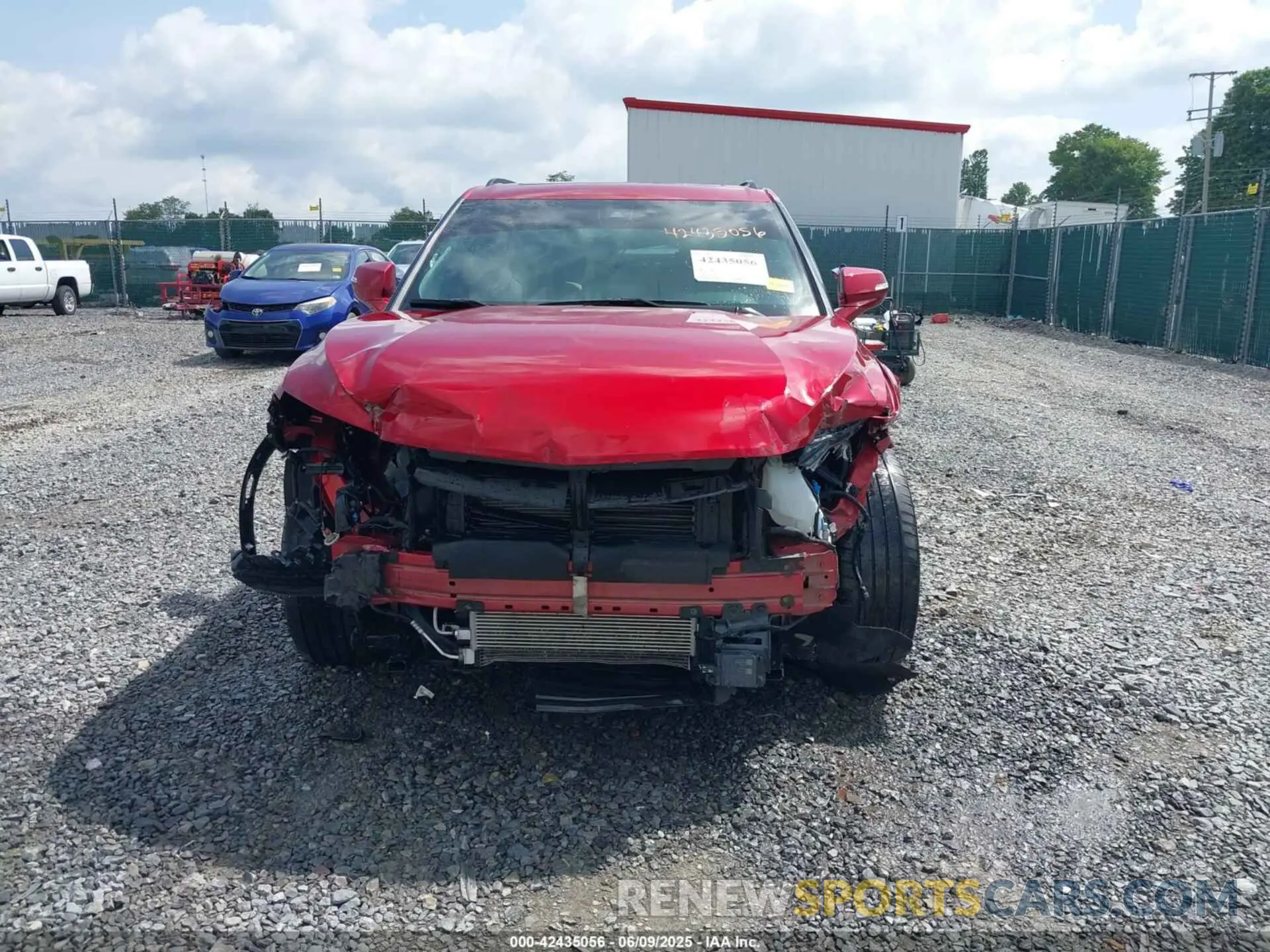 12 Photograph of a damaged car 3GNKBKRS4PS128545 CHEVROLET BLAZER 2023