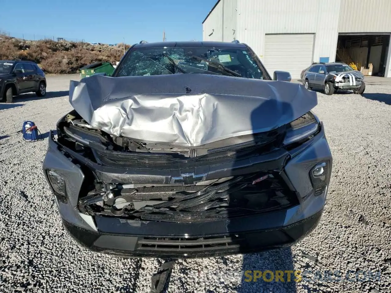 5 Photograph of a damaged car 3GNKBKRS5PS136654 CHEVROLET BLAZER 2023