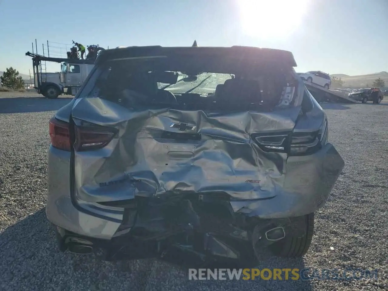 6 Photograph of a damaged car 3GNKBKRS5PS136654 CHEVROLET BLAZER 2023