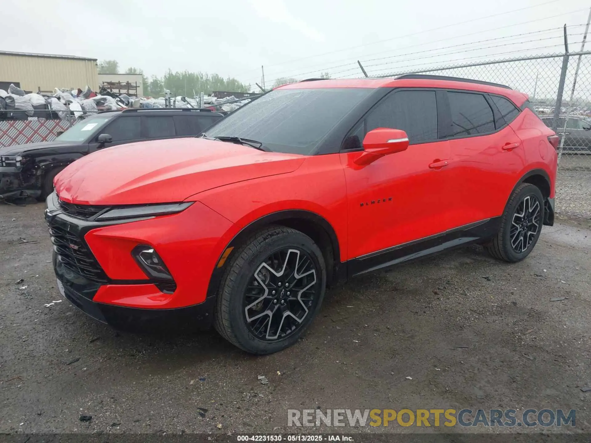 2 Фотография поврежденного автомобиля 3GNKBKRS8PS155103 CHEVROLET BLAZER 2023