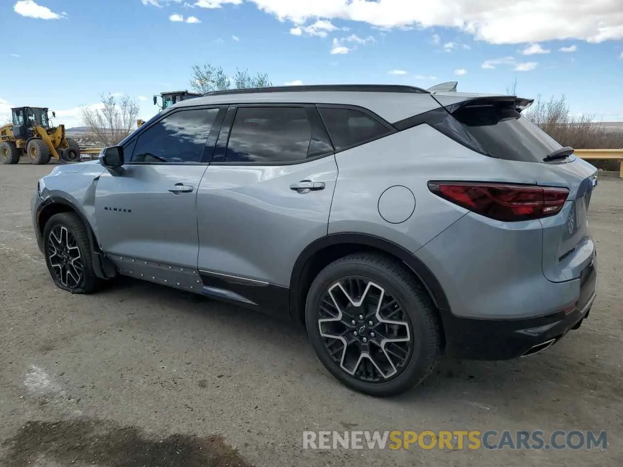2 Photograph of a damaged car 3GNKBKRS9PS222081 CHEVROLET BLAZER 2023