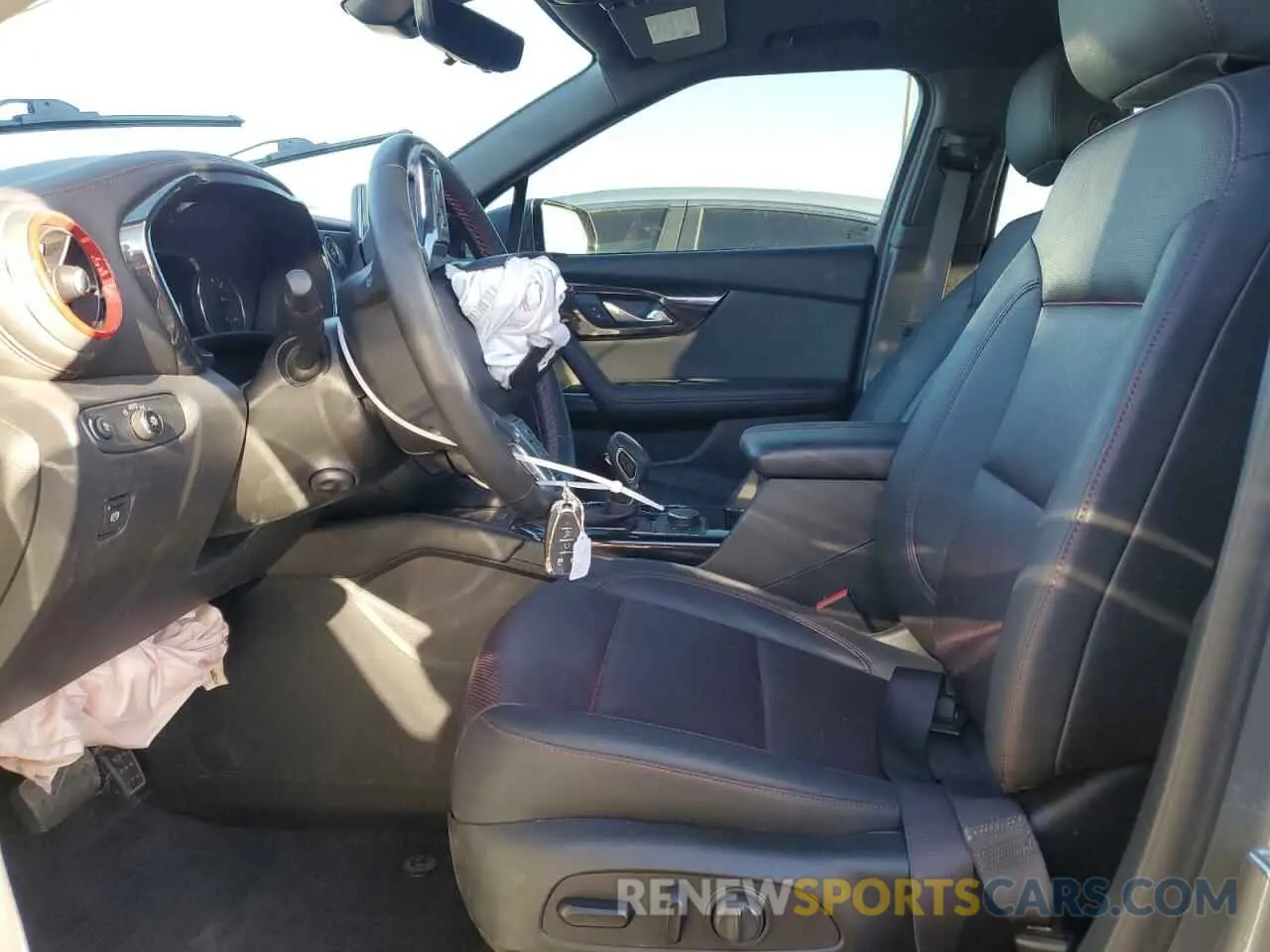 7 Photograph of a damaged car 3GNKBKRS9PS222081 CHEVROLET BLAZER 2023