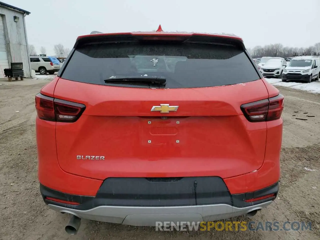 6 Фотография поврежденного автомобиля 3GNKBCR44RS153424 CHEVROLET BLAZER 2024
