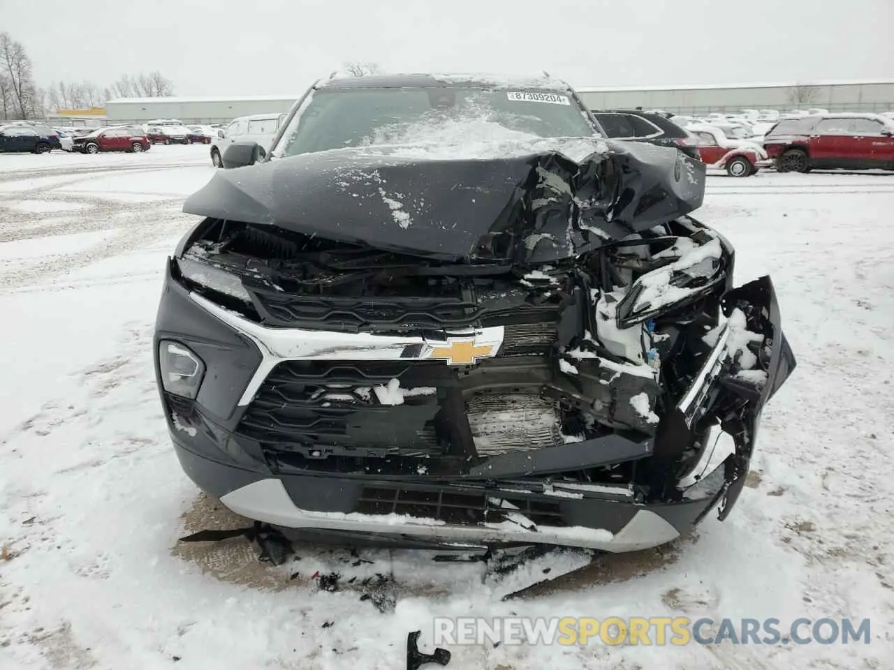 5 Photograph of a damaged car 3GNKBCR46RS243304 CHEVROLET BLAZER 2024