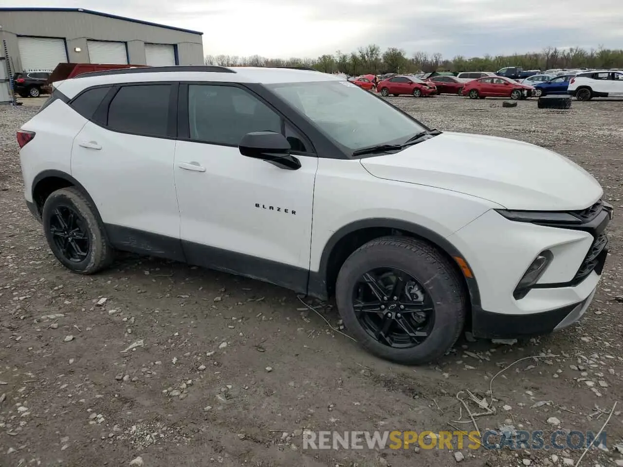 4 Photograph of a damaged car 3GNKBCR4XRS207521 CHEVROLET BLAZER 2024
