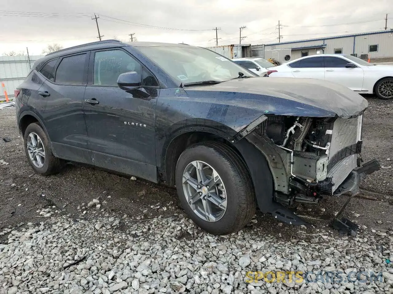 4 Photograph of a damaged car 3GNKBCR4XRS243922 CHEVROLET BLAZER 2024
