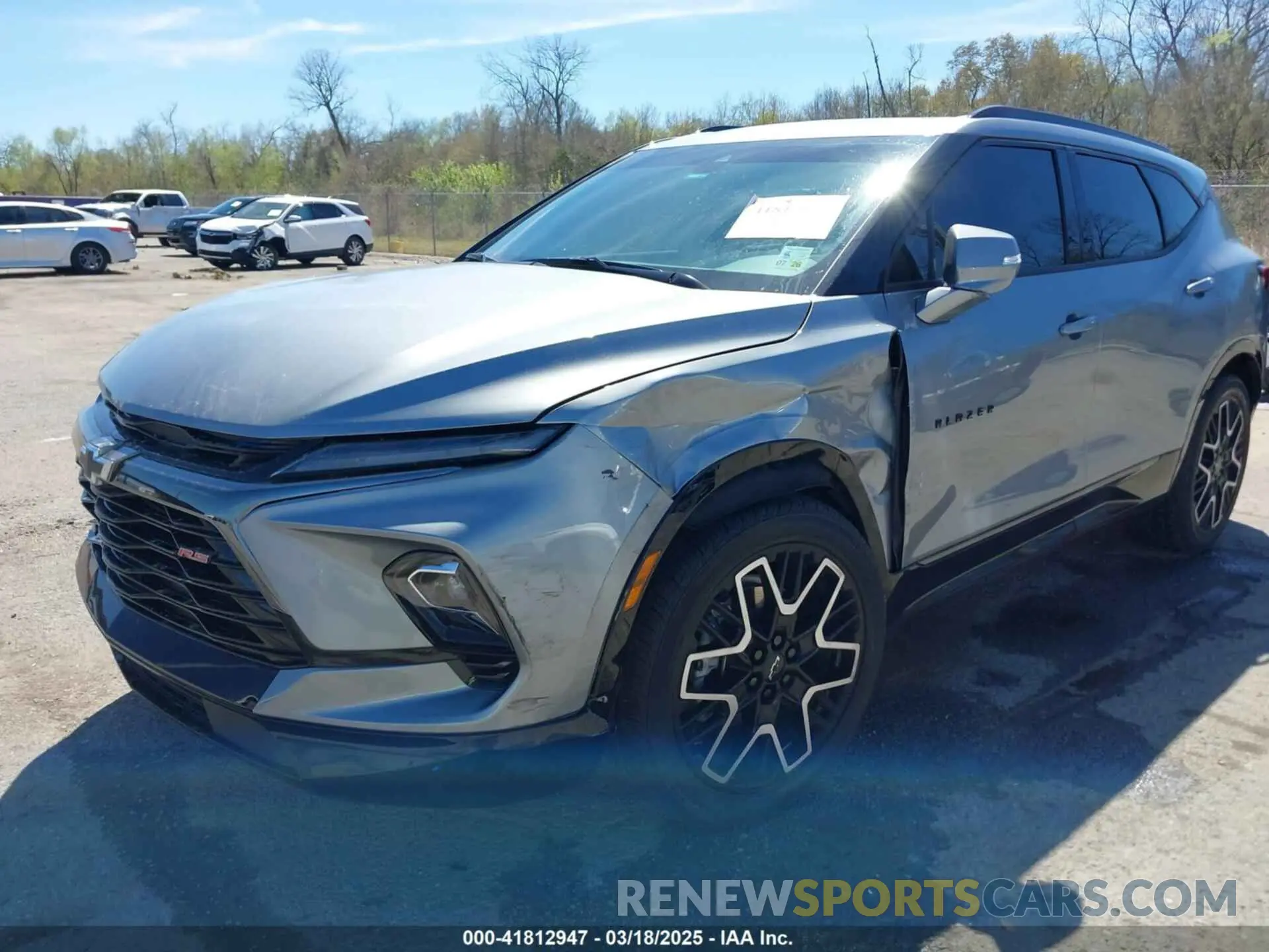 6 Фотография поврежденного автомобиля 3GNKBERS4RS270284 CHEVROLET BLAZER 2024