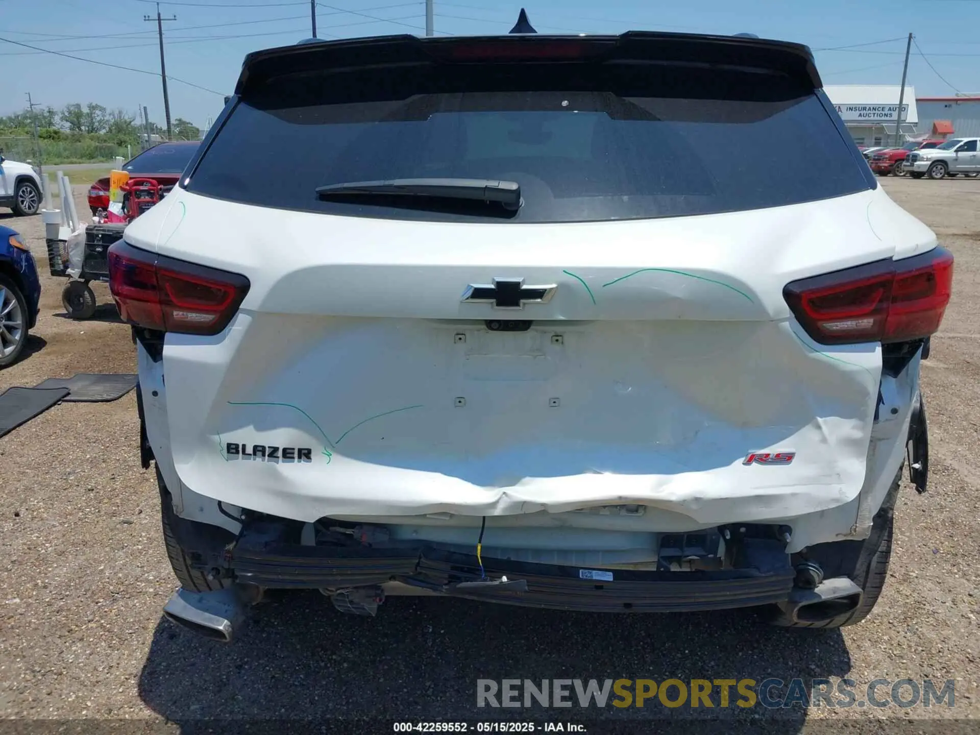 6 Photograph of a damaged car 3GNKBERS5RS180321 CHEVROLET BLAZER 2024