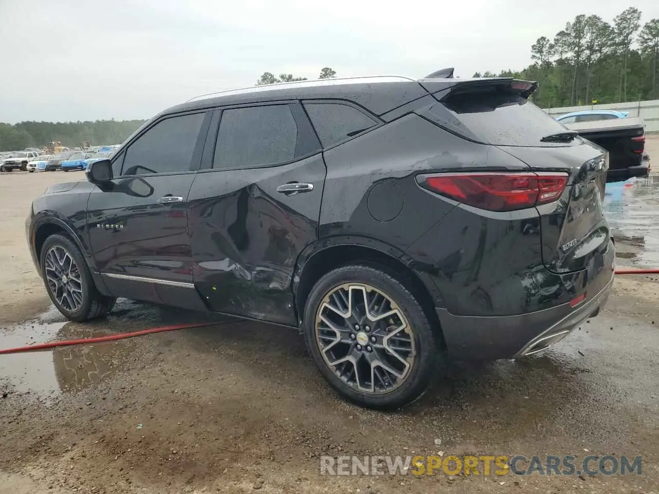 2 Photograph of a damaged car 3GNKBFRS3RS160493 CHEVROLET BLAZER 2024