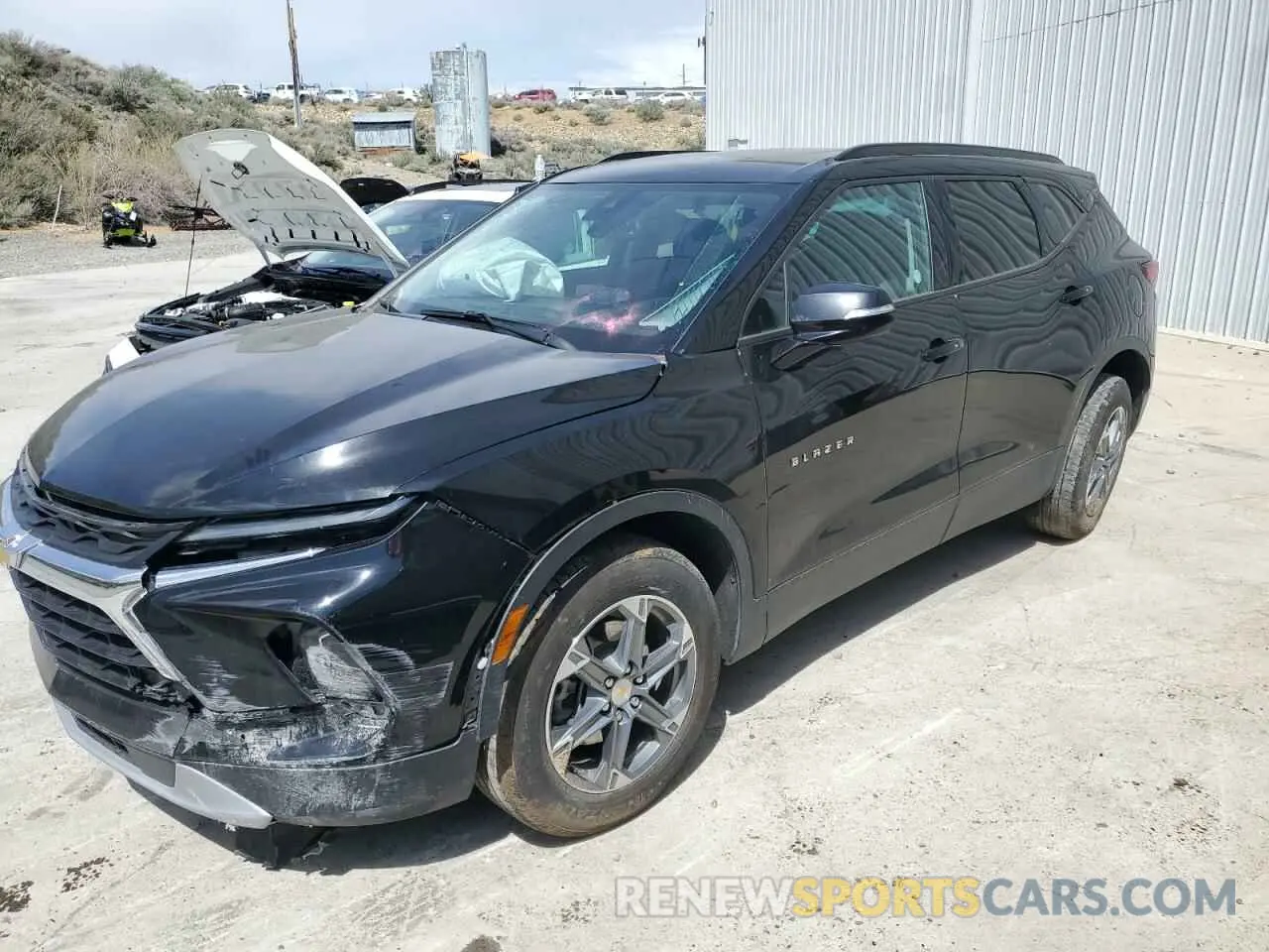 1 Photograph of a damaged car 3GNKBJR40RS178941 CHEVROLET BLAZER 2024