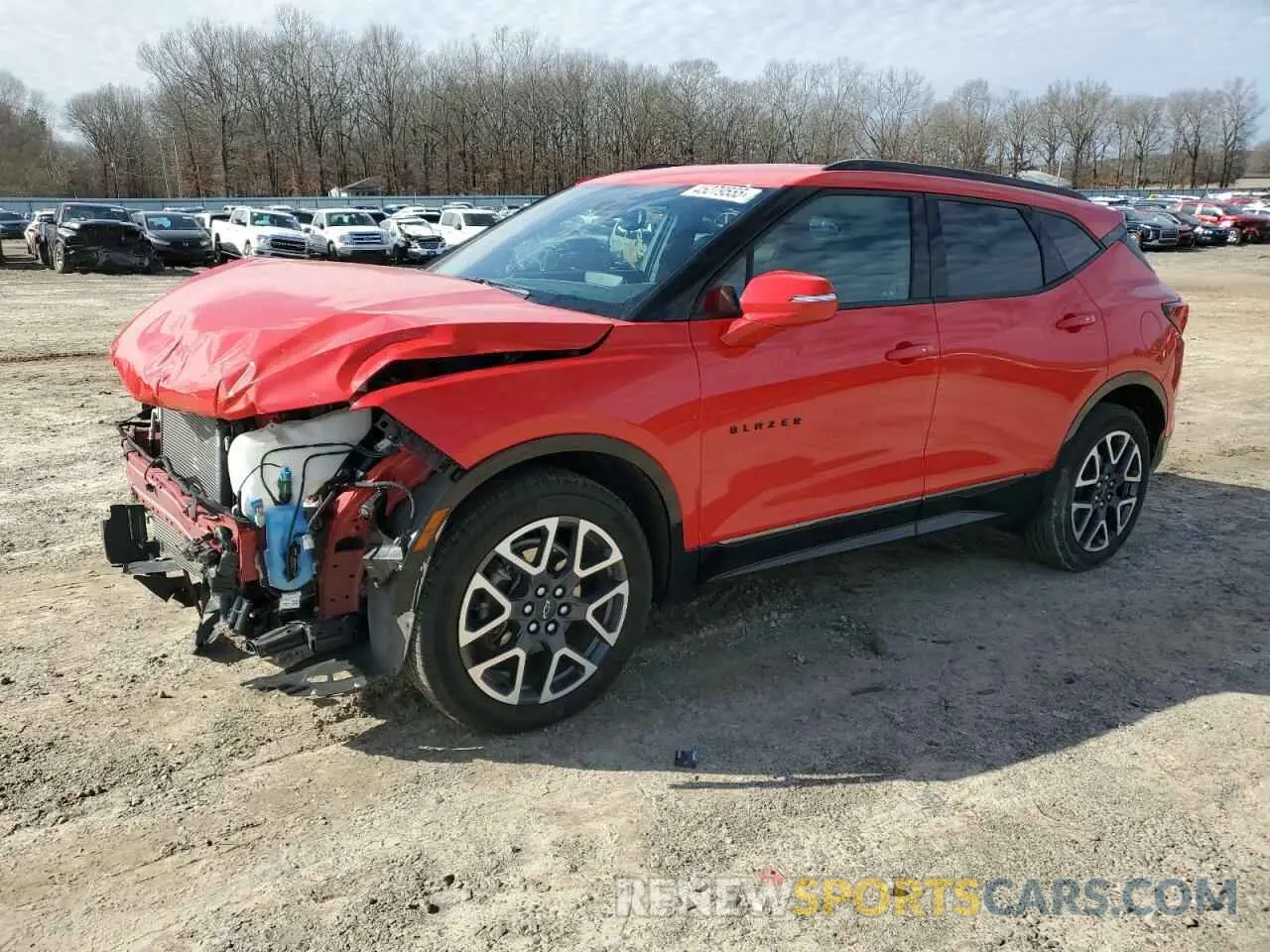 1 Фотография поврежденного автомобиля 3GNKBKRS0RS152022 CHEVROLET BLAZER 2024