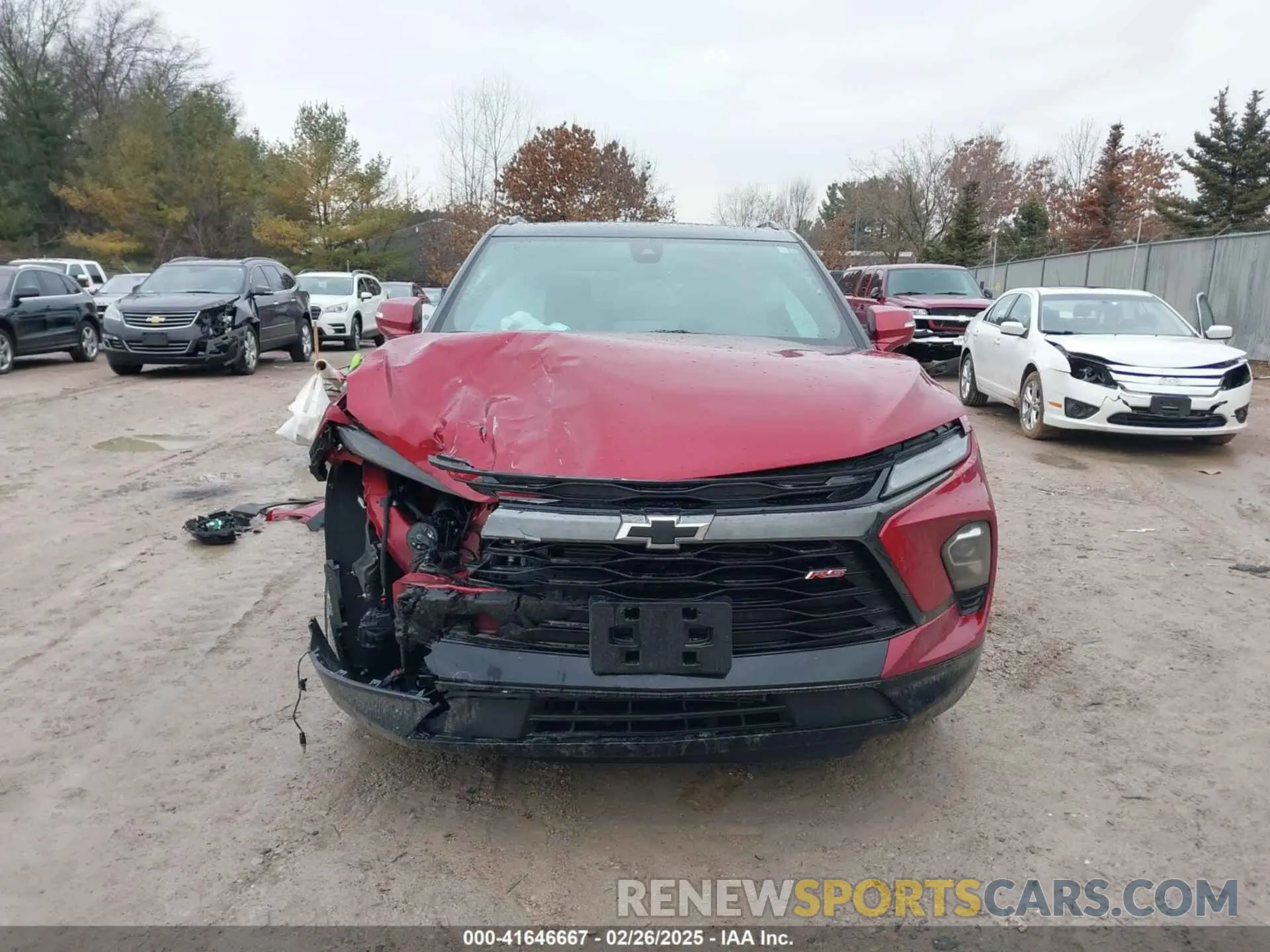 13 Фотография поврежденного автомобиля 3GNKBKRS1RS219856 CHEVROLET BLAZER 2024
