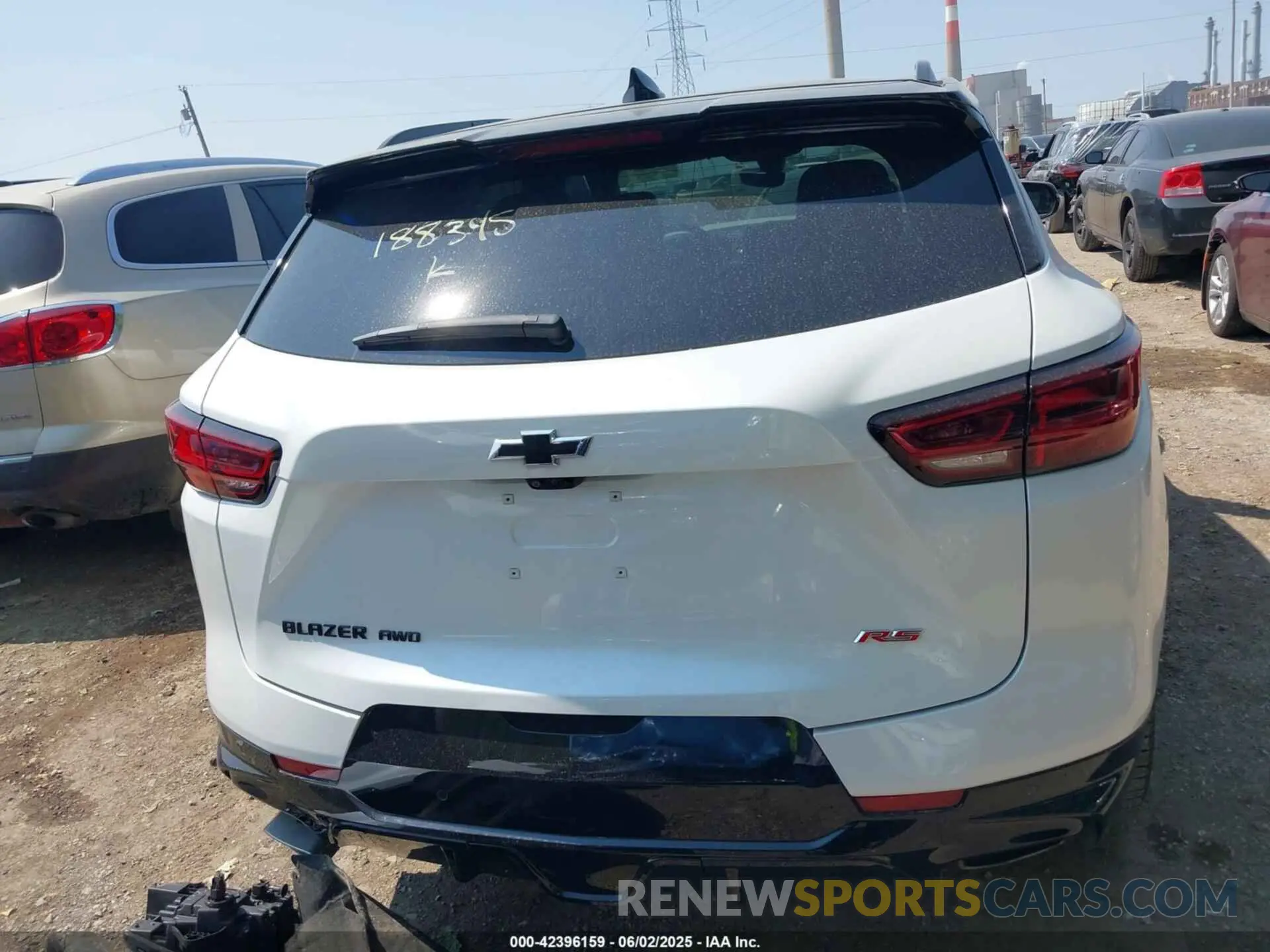 16 Photograph of a damaged car 3GNKBKRS6RS188345 CHEVROLET BLAZER 2024