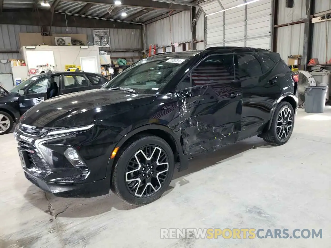 1 Photograph of a damaged car 3GNKBKRSXRS174979 CHEVROLET BLAZER 2024