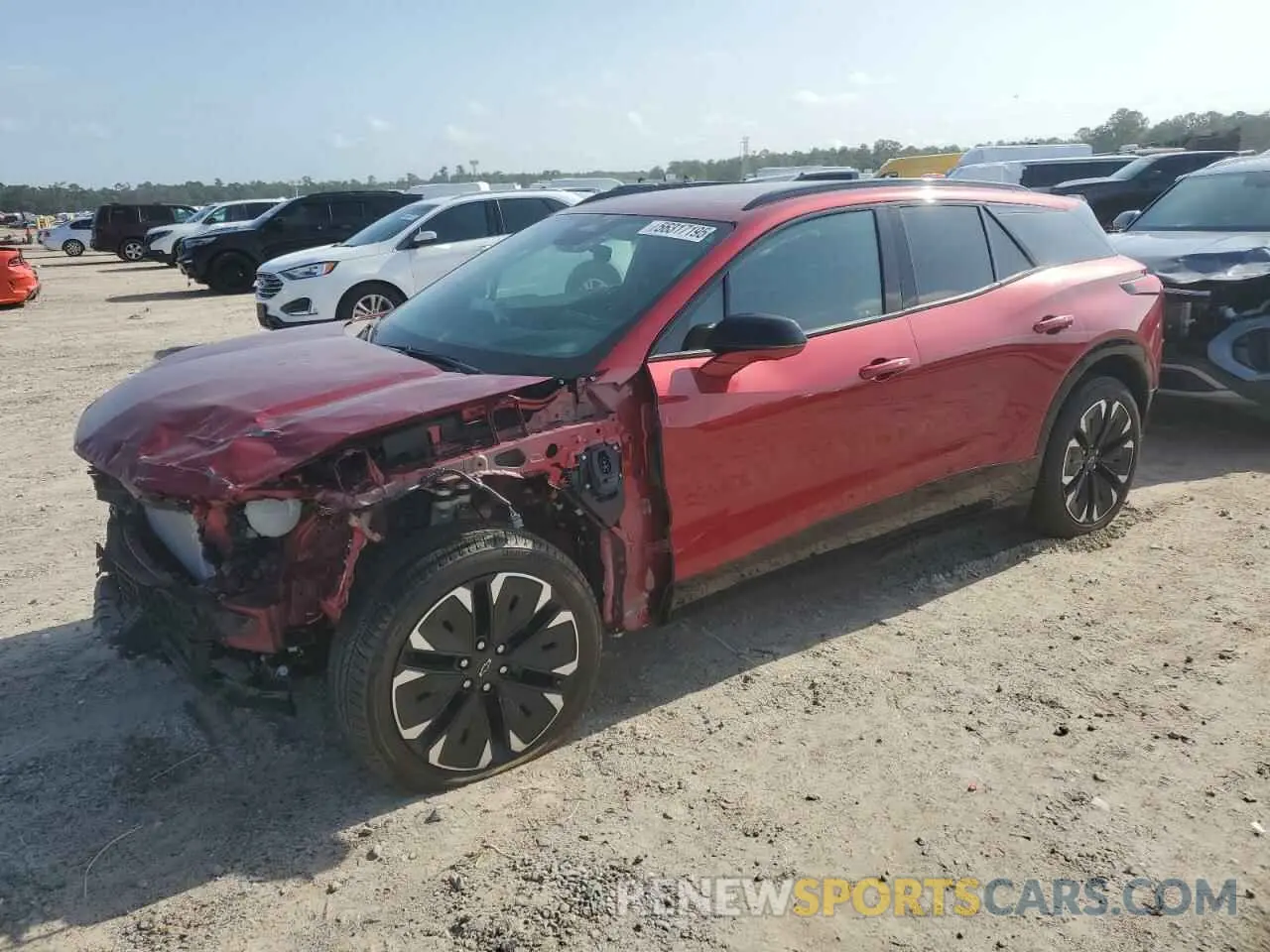 1 Photograph of a damaged car 3GNKDCRJ4RS164939 CHEVROLET BLAZER 2024