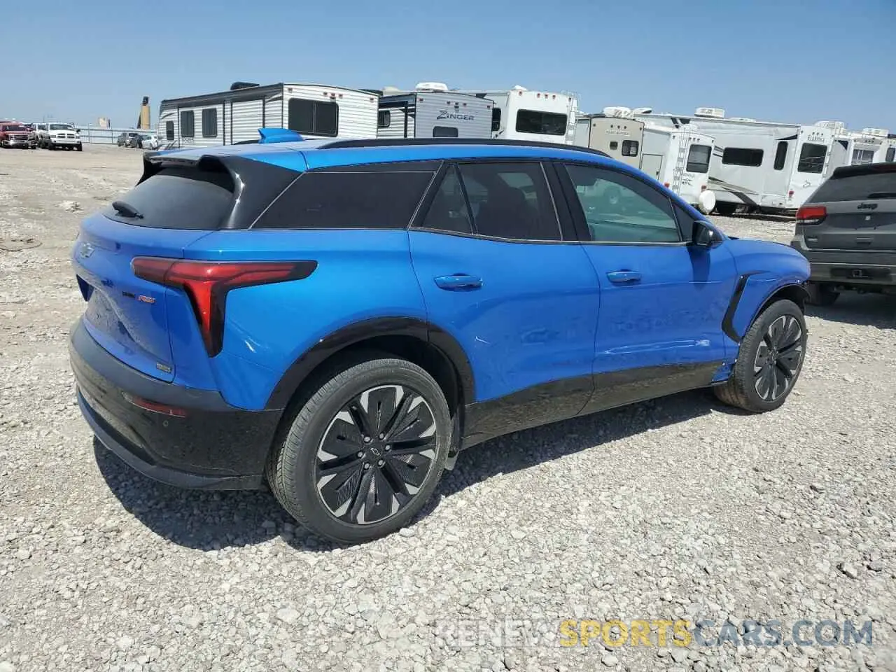 3 Photograph of a damaged car 3GNKDCRJ4RS217512 CHEVROLET BLAZER 2024