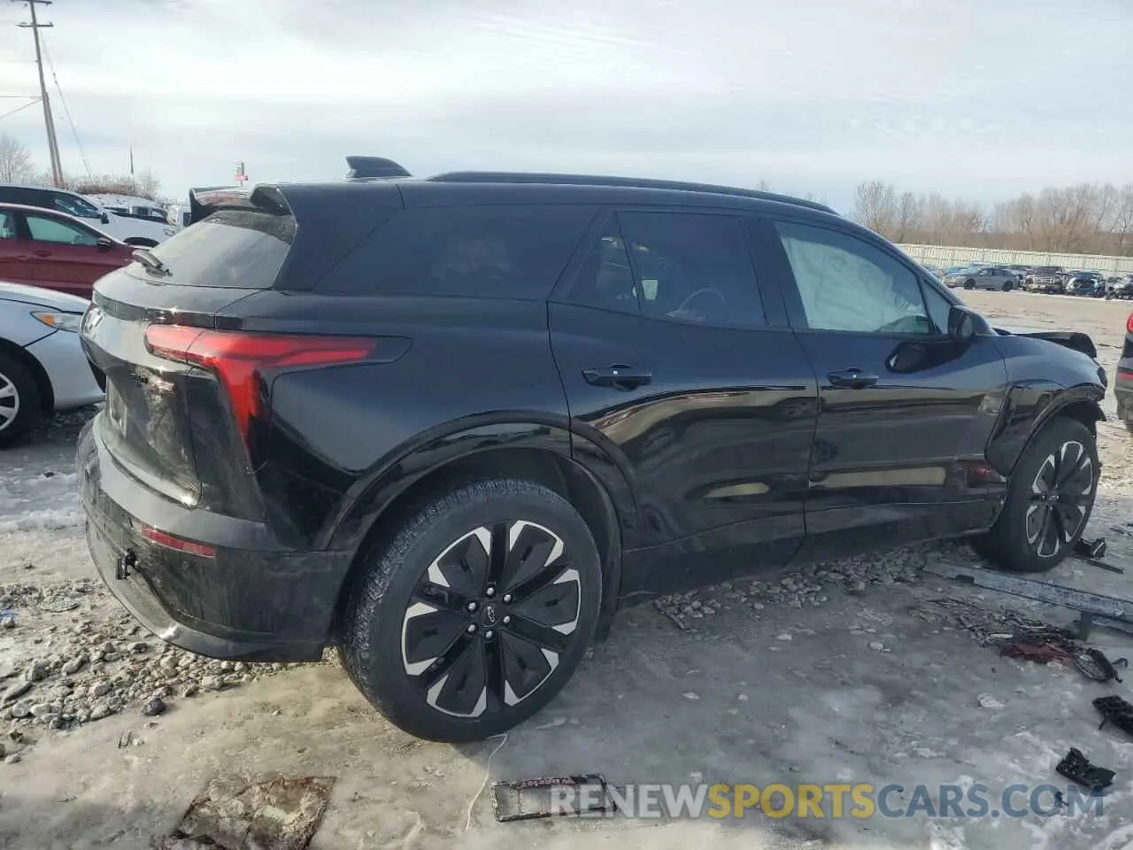 3 Photograph of a damaged car 3GNKDCRJ9RS183034 CHEVROLET BLAZER 2024